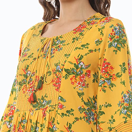 Image of Rangriti Women's Floral Regular Fit Shirt