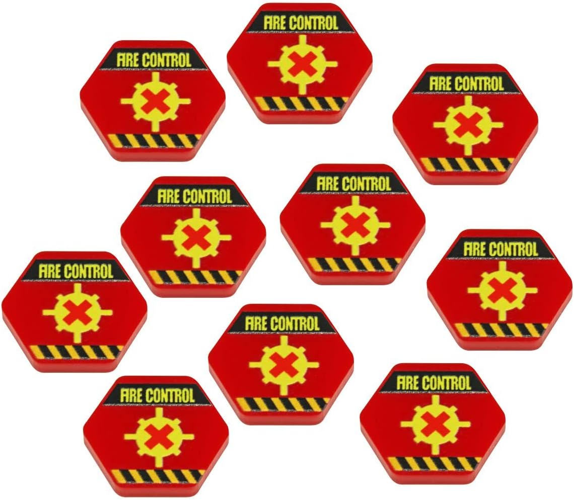 LITKO Mecha Damage Effects Token Set | Compatible with BattleTech (Weapons Fire Control)