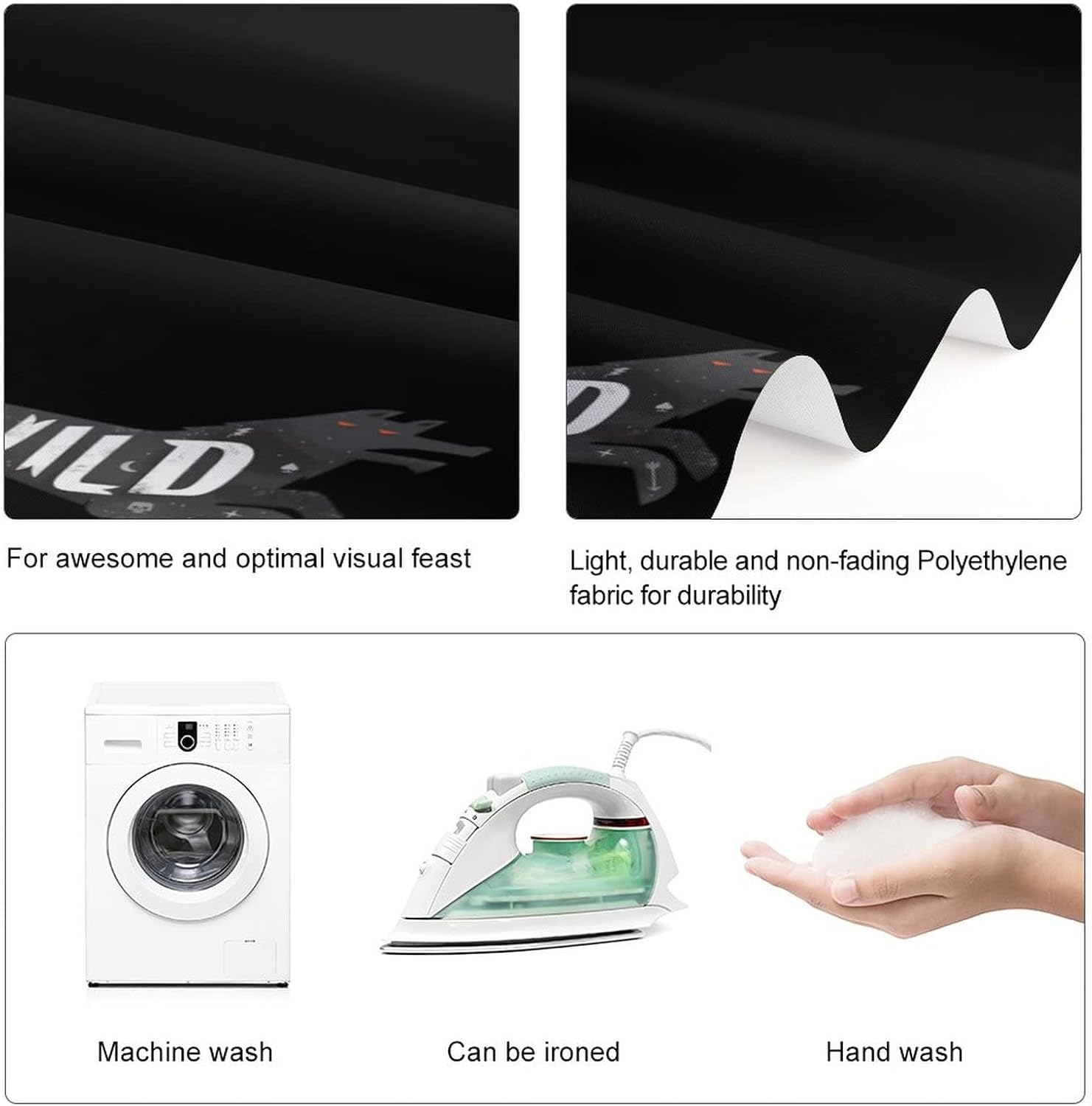 走る野生のオオカミ 写真撮影用背景布 写真撮影小道具 壁の背景 スタジオパーティーの装飾用