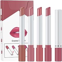 4pcs Plumping Lipstick Set, Plumping Lip Gloss Set, Tinted Lip Balm, L/ip Gloss S/et, Lips/tick Long Lasting, Red Lips/tick, L/ip Plumper, High Pigmented L/ip Balm, Lipgloss, Moisturizing Lips/tick