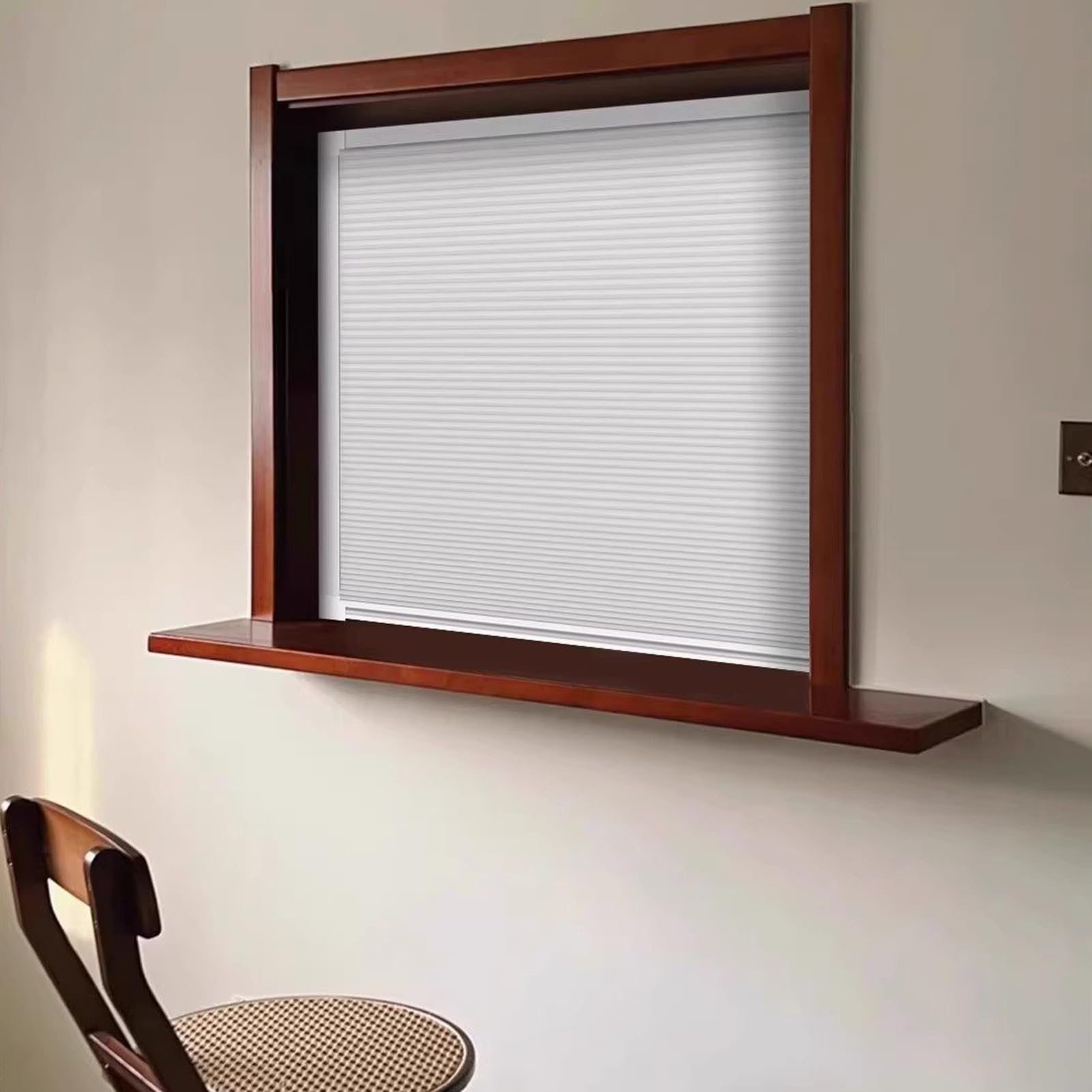 Finestra di servizio per camion di cibo con maniglia invisibile, baldacchino di alta qualità, 40 x 80 cm, per catering ed eventi all'aperto