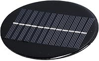 Vista 4 de Solar Panel, Round Solar Panel Portable for Solar Light for Solar Toys