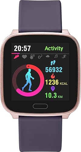 Timex Reloj inteligente TW5M34500, Púrpura, Cronógrafo, reloj inteligente