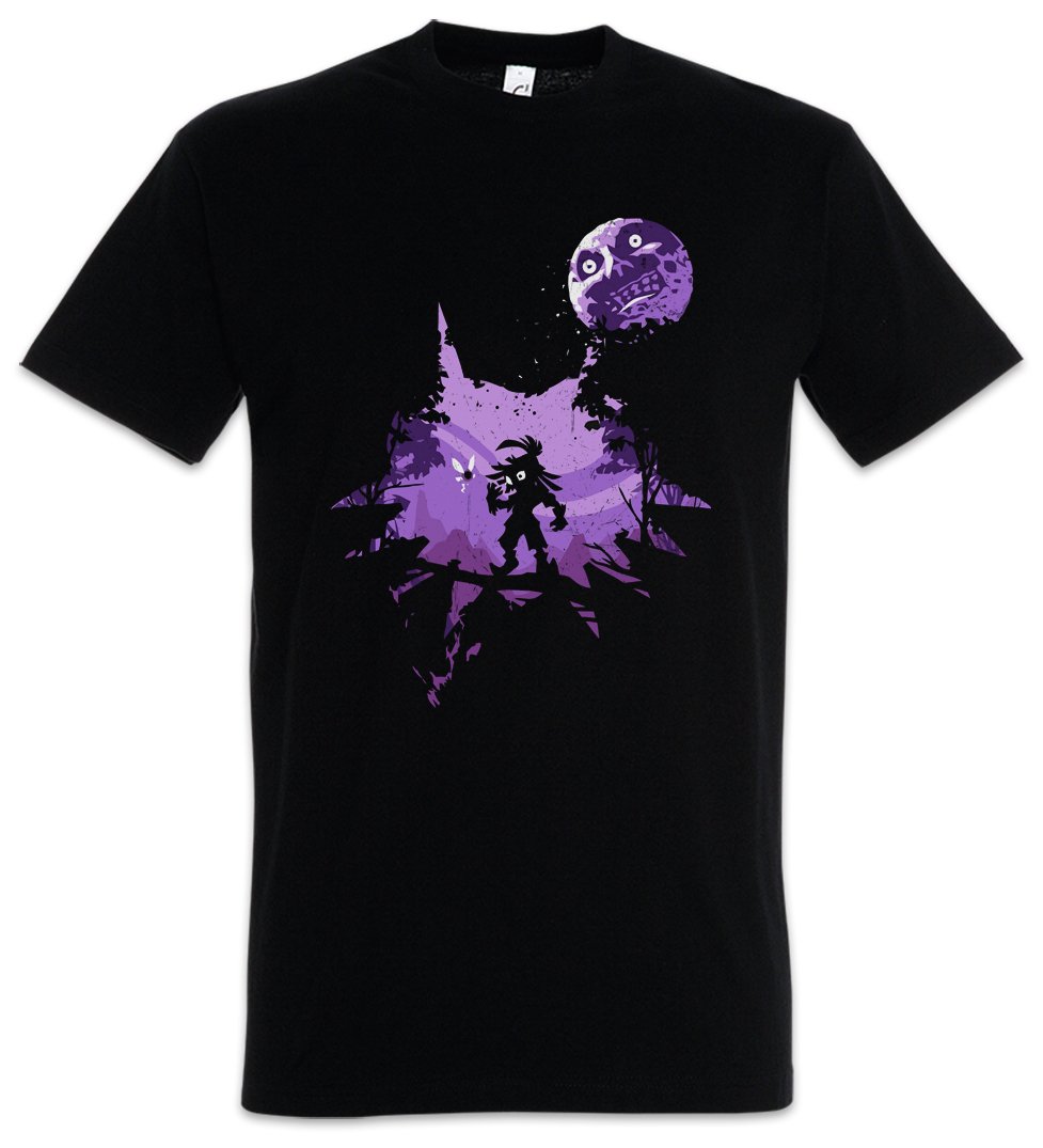 Urban Backwoods Anime Mask Men T-Shirt Black Size M