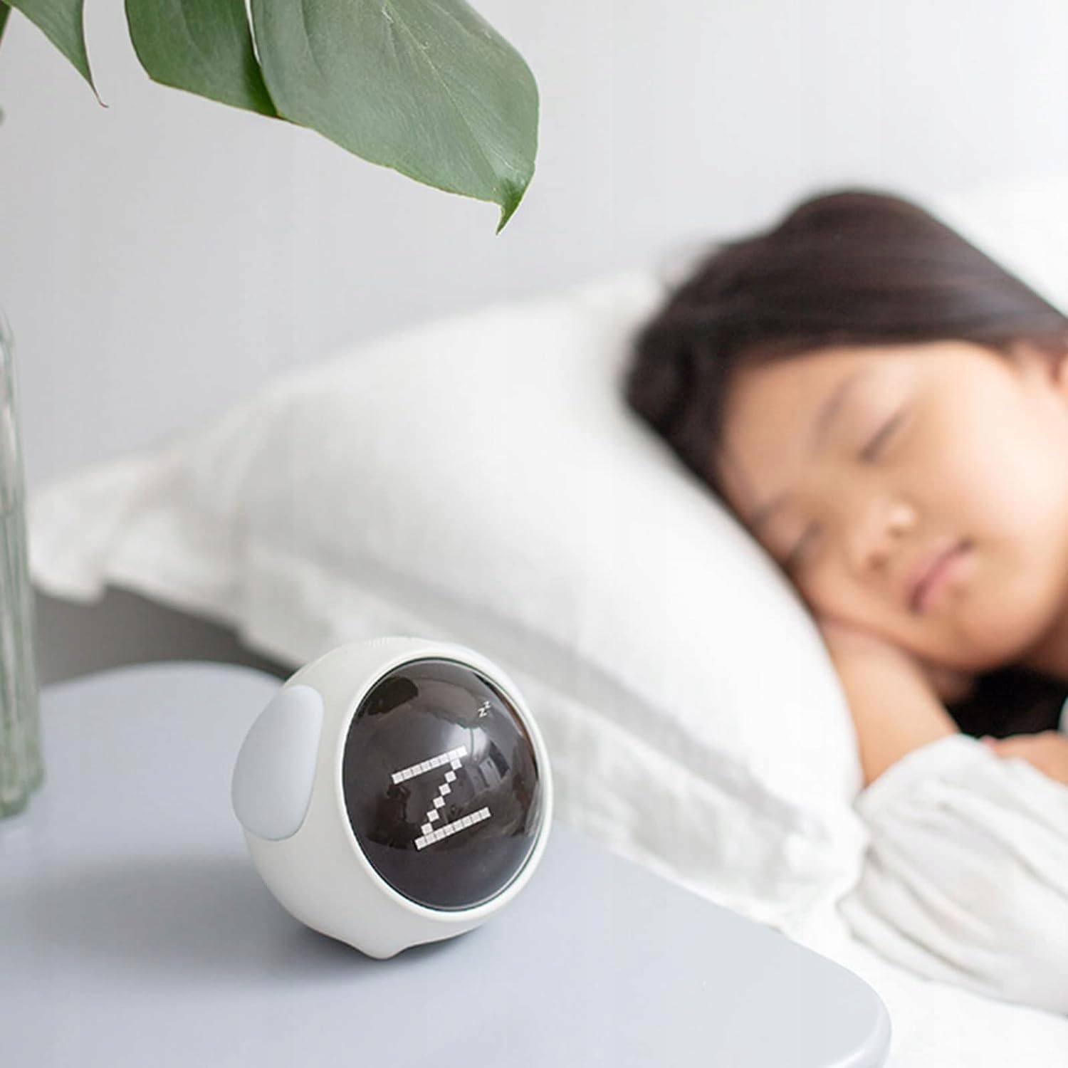 ELECTRONICA4U Horloge Réveil Veilleuse LED Lampe de Nuit pour Enfants Enfant Emoji Emoji