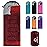 oaskys Camping Sleeping Bag - 3 Season Warm & Cool Weather - Summer Spring Fall Lightweight Waterproof for Adults Kids - Camping Gear Equipment, Traveling, and Outdoors