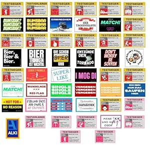 Stickymemes030 Party Aufkleber Set 03/2025 (100)