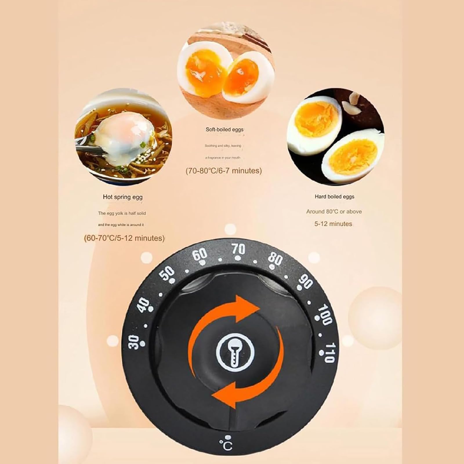 Cocedor Automático Inteligente De Huevos a Medio Cocer, con Panel CNC, Capacidad para 60 Huevos, Acero Inoxidable 304 Espesado Y Sin Deformaciones, para Desayunos Y Comedores