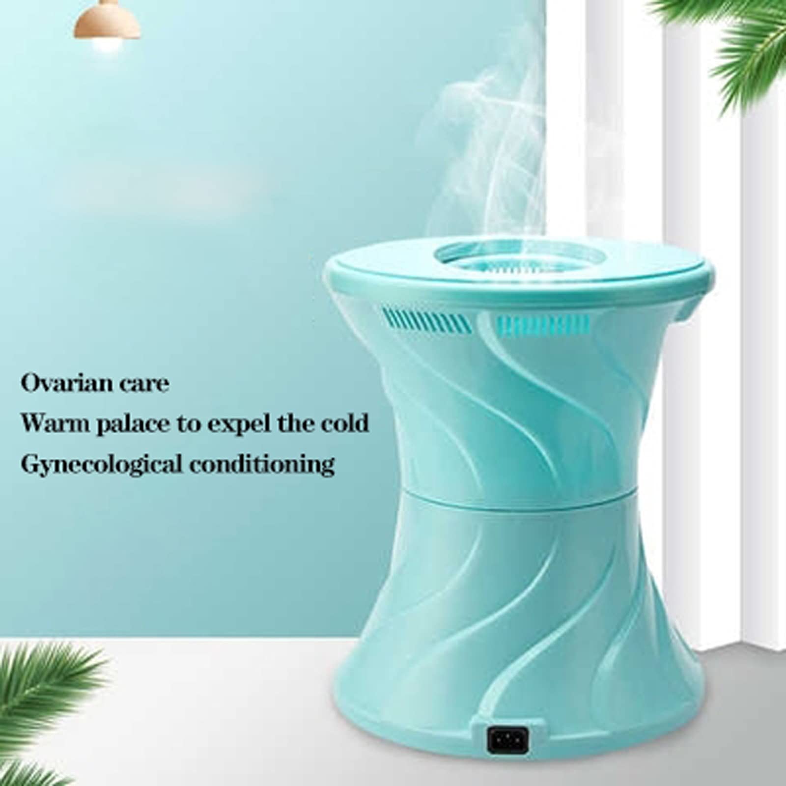 RSGK Asiento eléctrico de Vapor, Vapor Vaginal Silla Cuidado Vaginal Fumigación Instrumento de fumigación Instrumento de fumigación Ginecológico