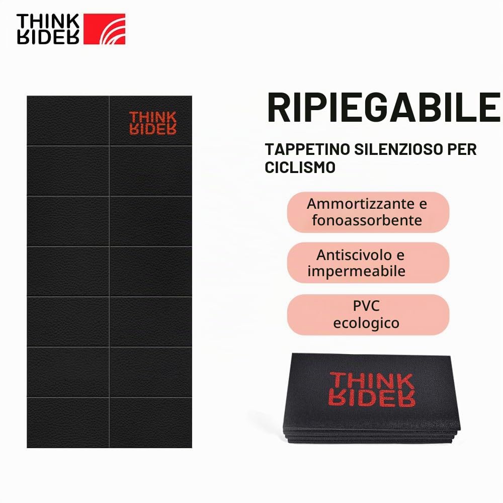 ThinkRider X2Max+Equipment Mat +Soporte de Rueda Delantera Bloque