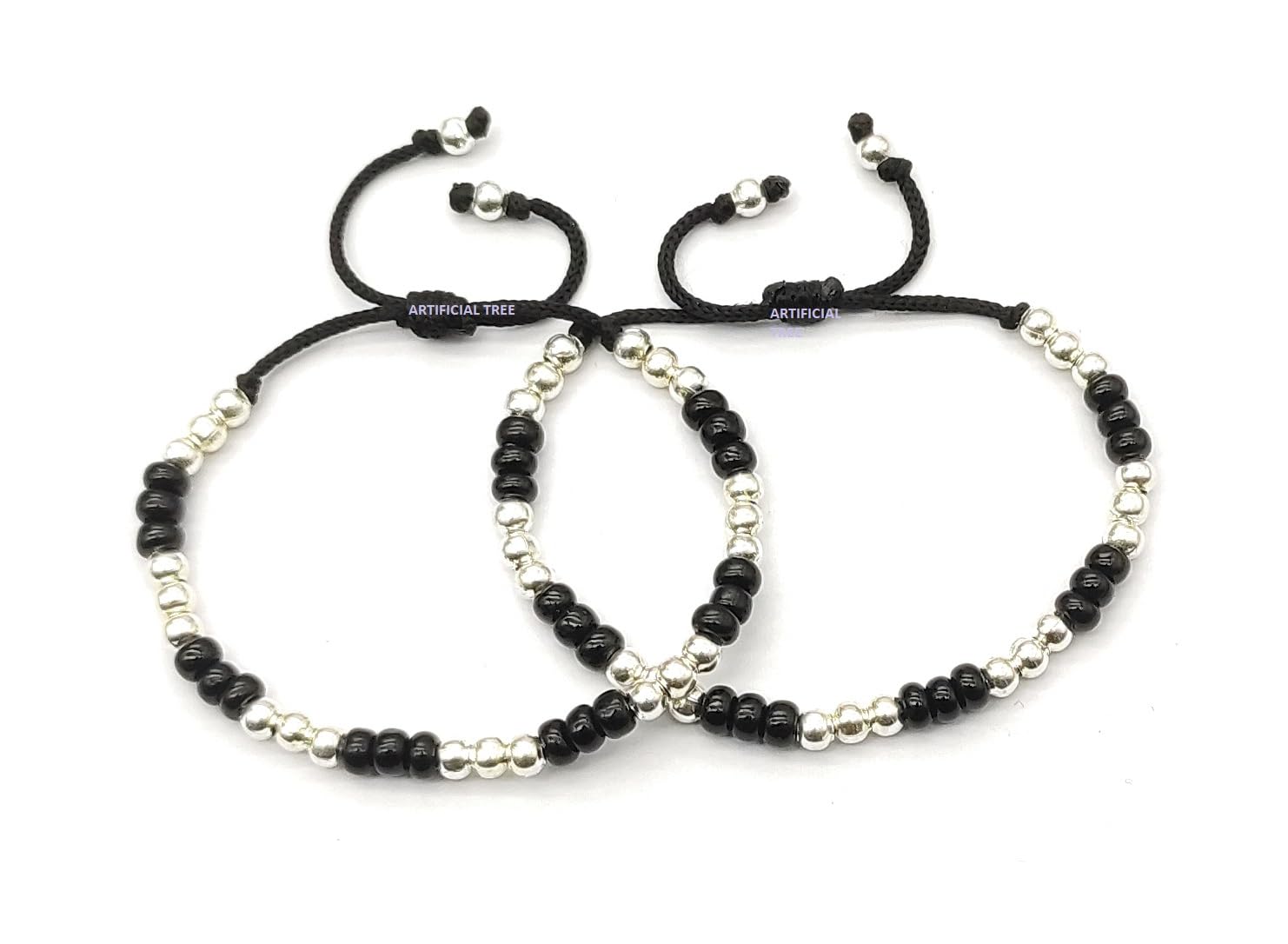 ARTIFICIAL TREE Jewellery 3 Ball Black Thread Nazariya Bracelet | Nazar Battu | For Baby Girls & Boys (Newborn Baby to 5 Years) - 1 Piece (AT KIDS 017) (B0CTFVK4BN) Amazon Price History, Amazon Price Tracker