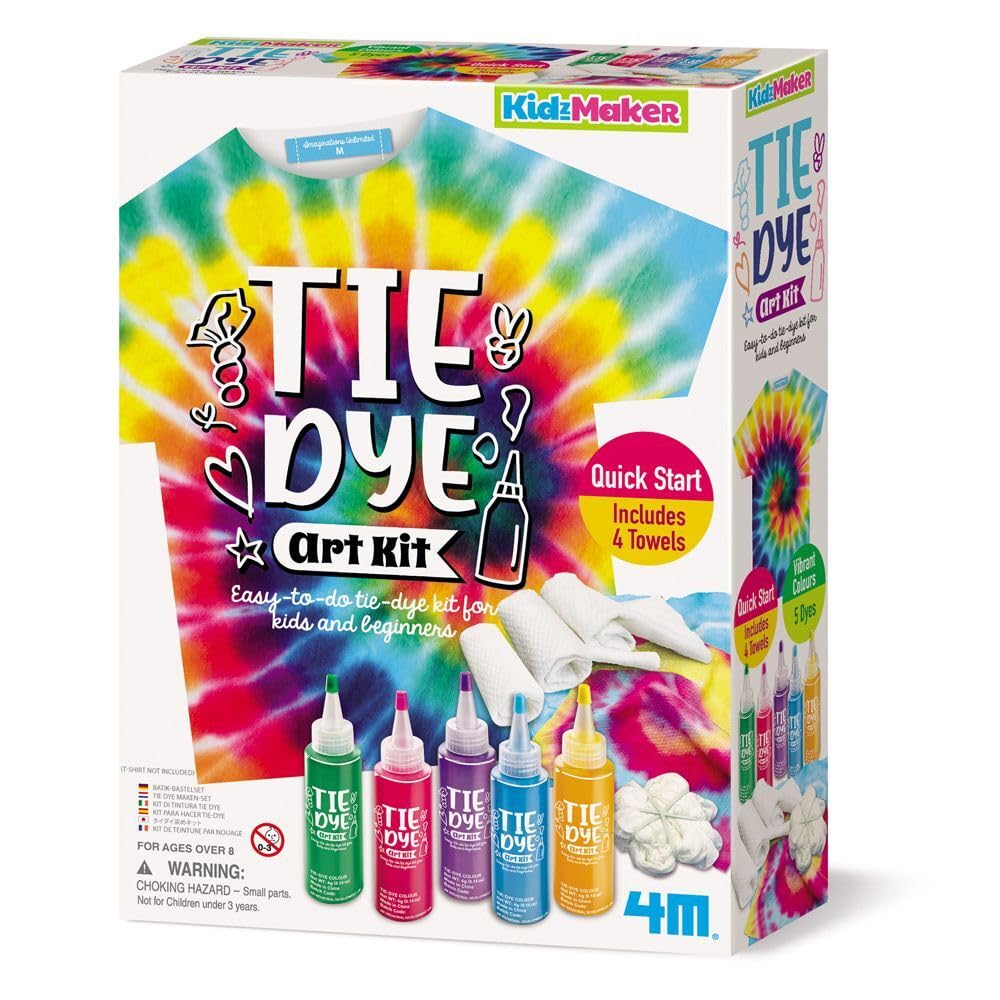 4M Kidzmaker Tie Dye Art Kit