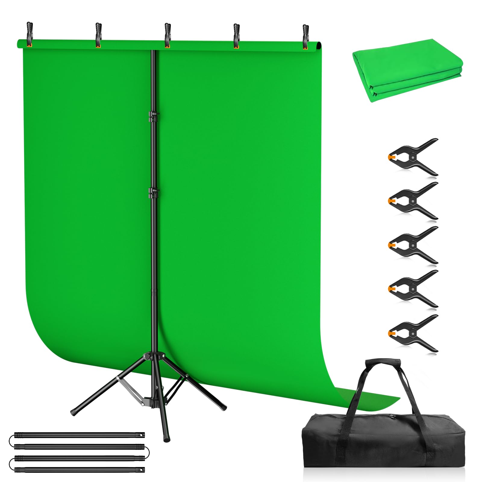 Qoolfoto Backdrop Kit 5x7ft