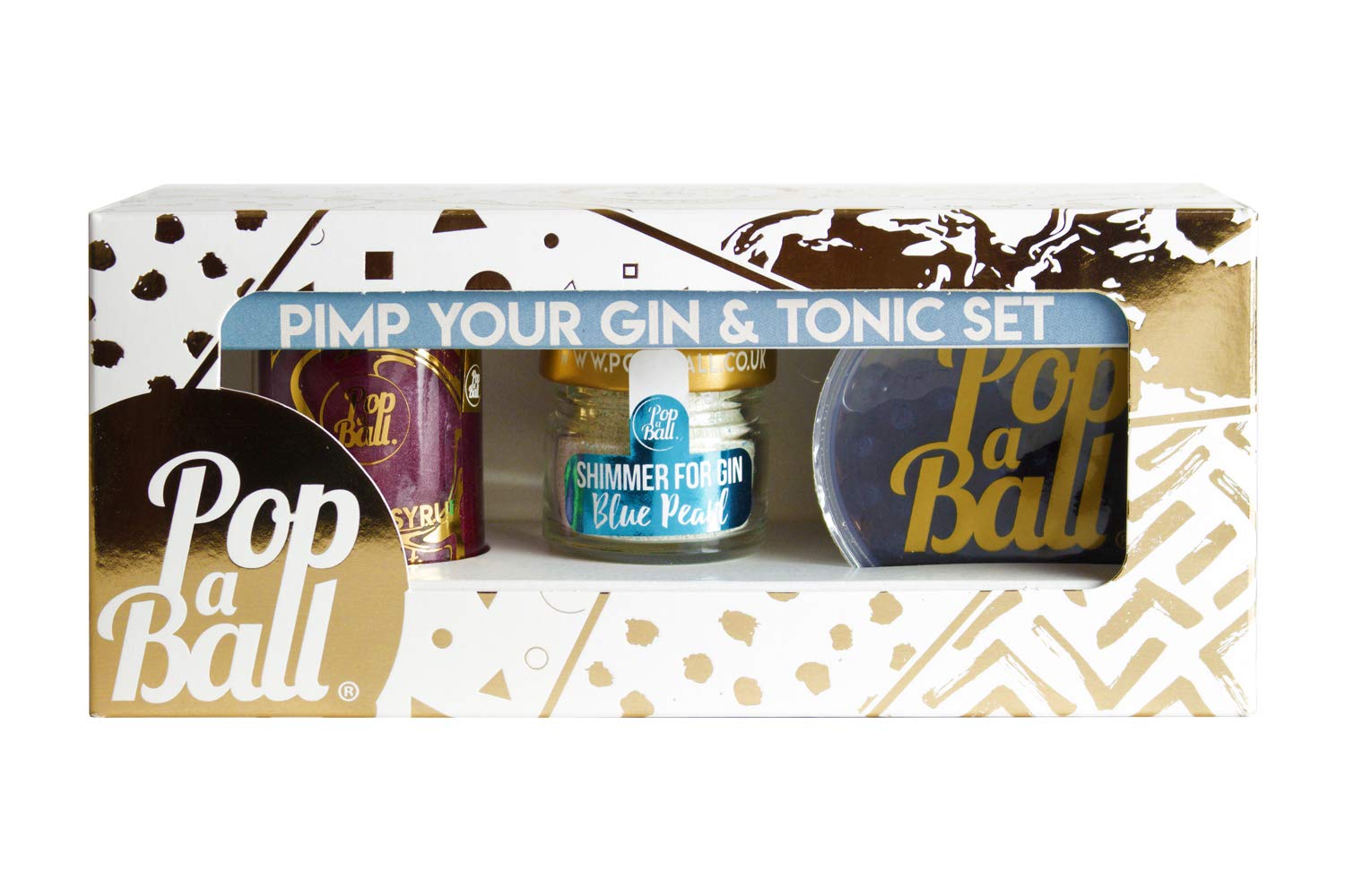 Buy Popaball Non Alcoholic Pimp Your Gin Gift Set Prosecco, Gin