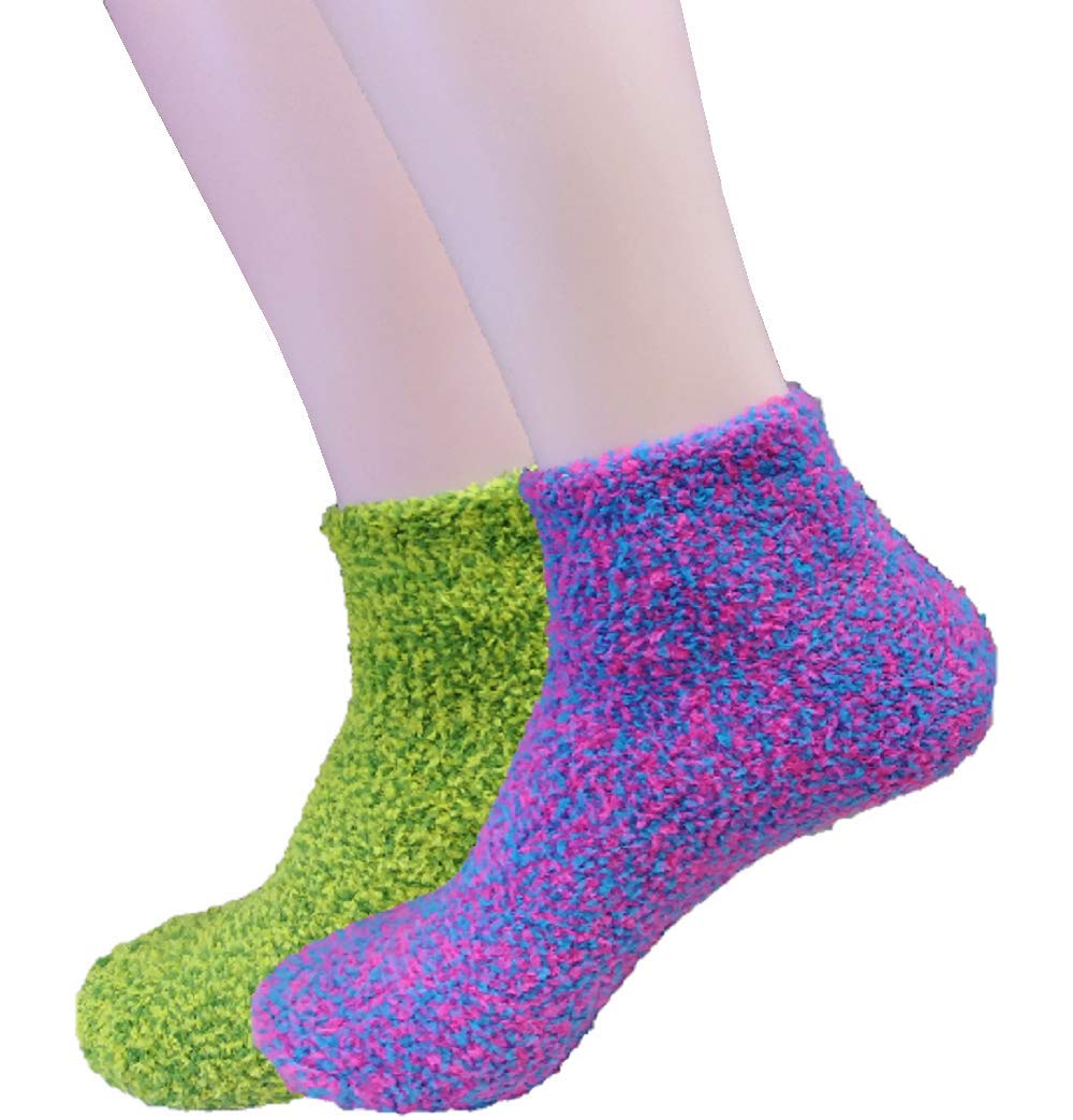 Dr. Scholl's Women's Low Cut Soothing Spa Socks - Lavender & Vitamin E Infused - 2 & 3 Pair Packs - Bottom Grippers