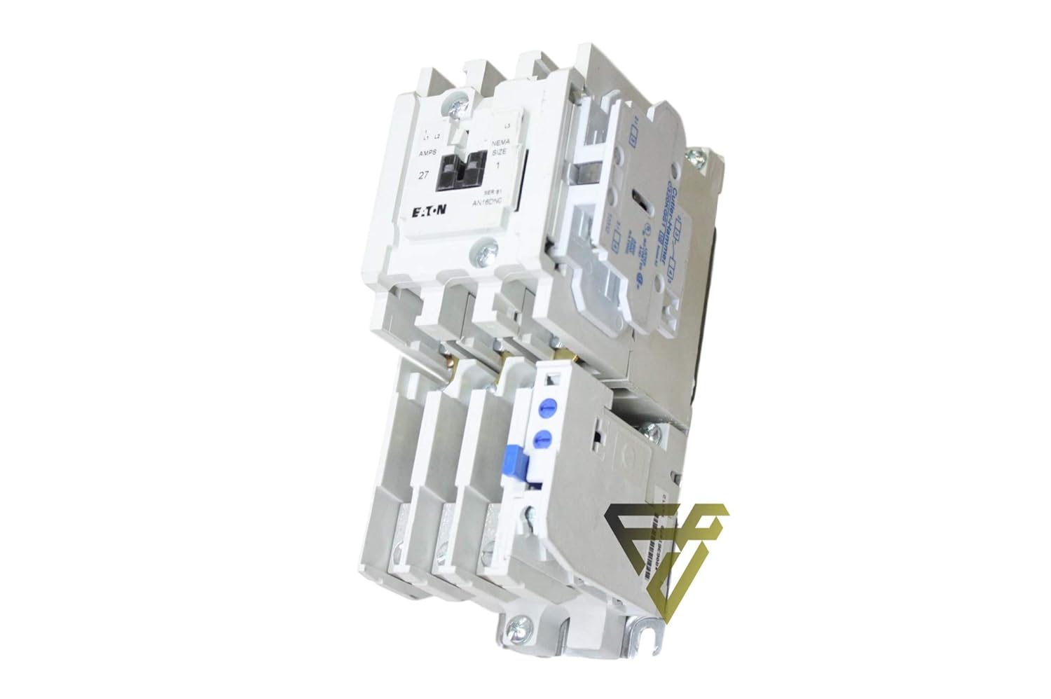 Eaton AN16DN0AB Freedom Nema Starter, With Bimetallic Overload Relay, Size 1 FLA, 120V Coil Voltage, 27A Rated Current, 7.5 Max HP at 240VAC, 10 Max HP at 480VAC