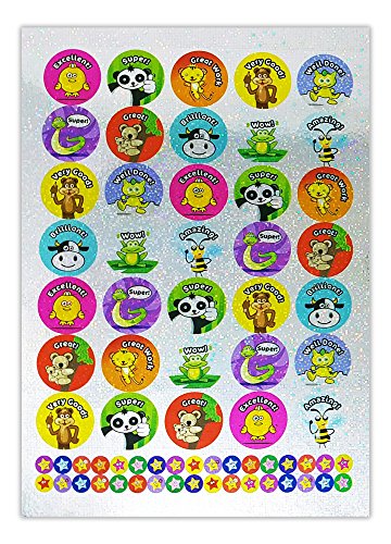 Sticker Solutions 690 - Pegatina decorativa (35 mm, 10 mm, diseño de animales)