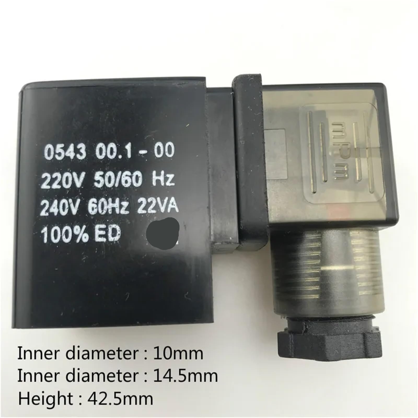 Pneumatisches Magnetventil, 1 Stück Magnetventilspule 0543 00.1-00 BV5763 / 0545 BV5802 for Gleich- und Wechselstromanwendungen(DC 24V 0545 00.100)