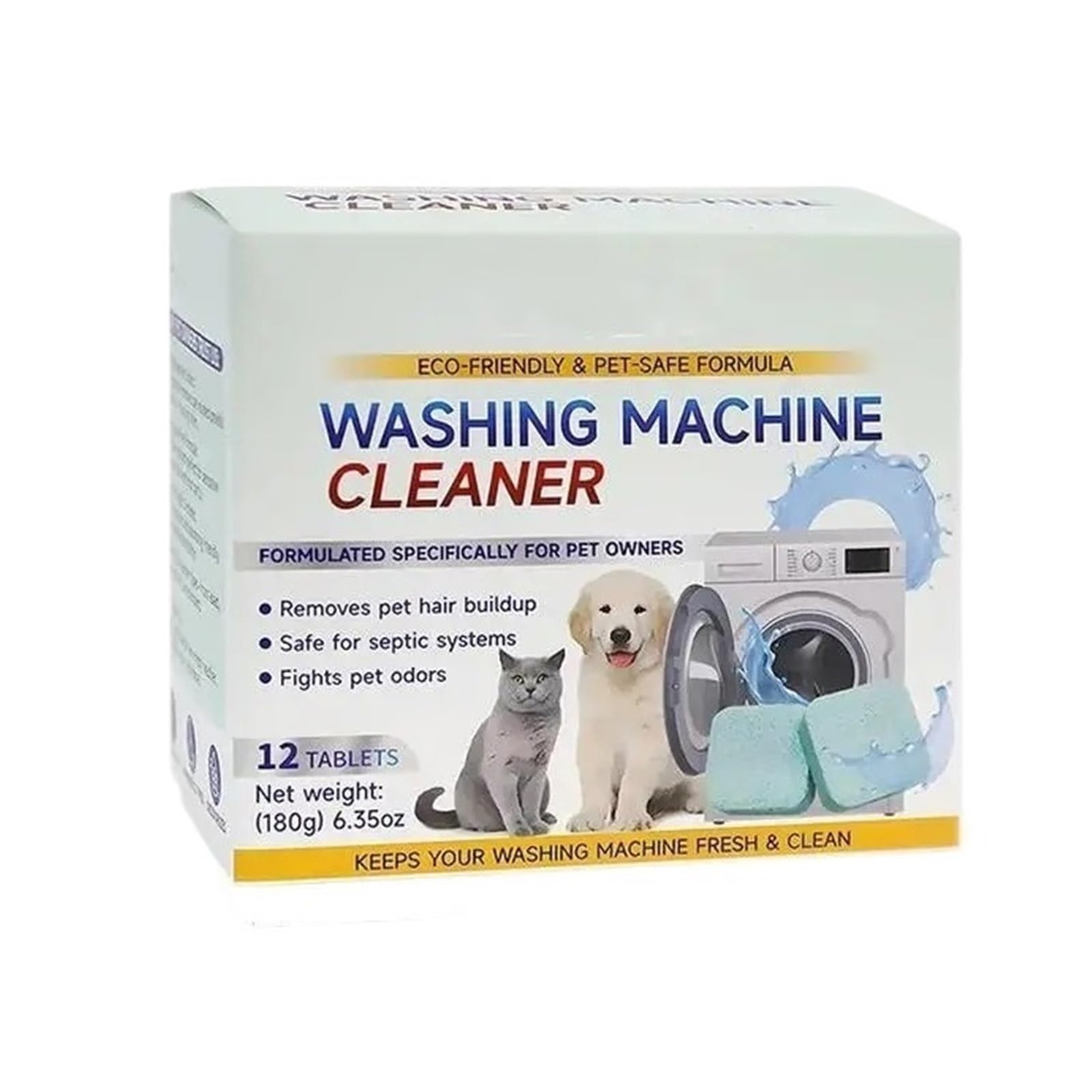 washing machine cleaner tablets Waschmaschinenreiniger for Haustierbesitzer