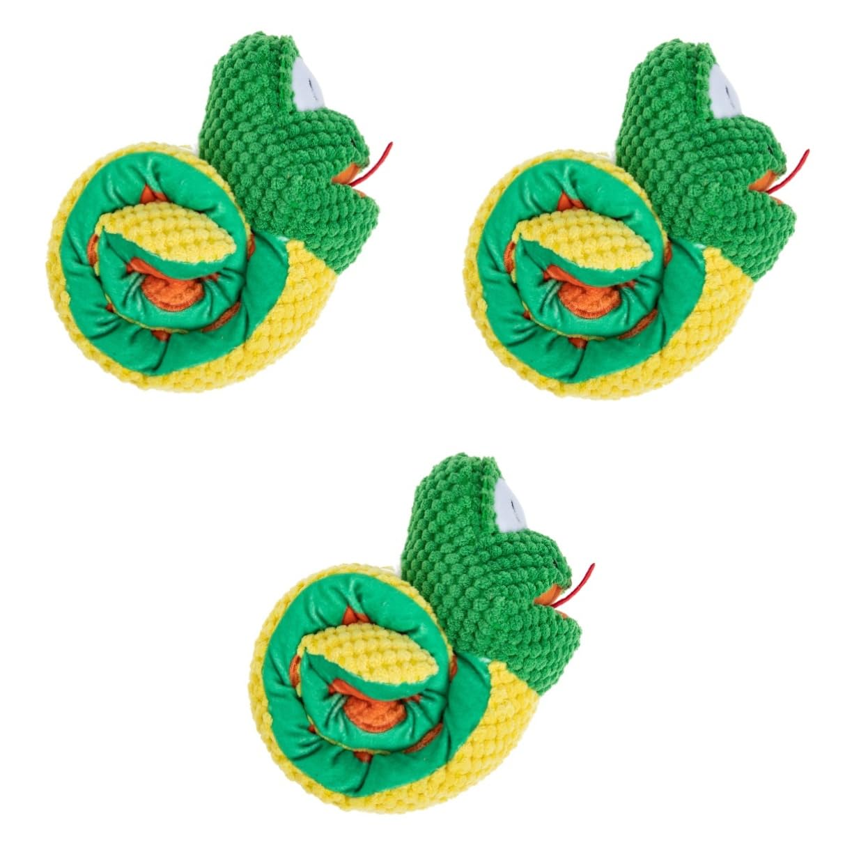 FOMIYES Lot De 3 Jouets Couineurs Doux Et pour Chien À Mâcher Et À Renifler pour Cacher La Nourriture Et Le Dressage des Chiens