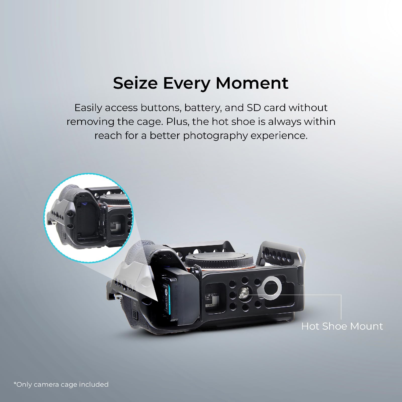 Ez-Rig / VTG Edition m4×4 DIGITEK® Professional Cam Cage (S) for Sony A7 M4/R4/R4A/S3