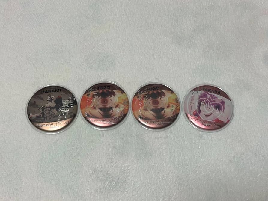 呪術廻戦 缶バッジ ユニバ USJ 12種 Yahoo!オークション - 呪術廻戦 缶バッジコレクション USJ限定品