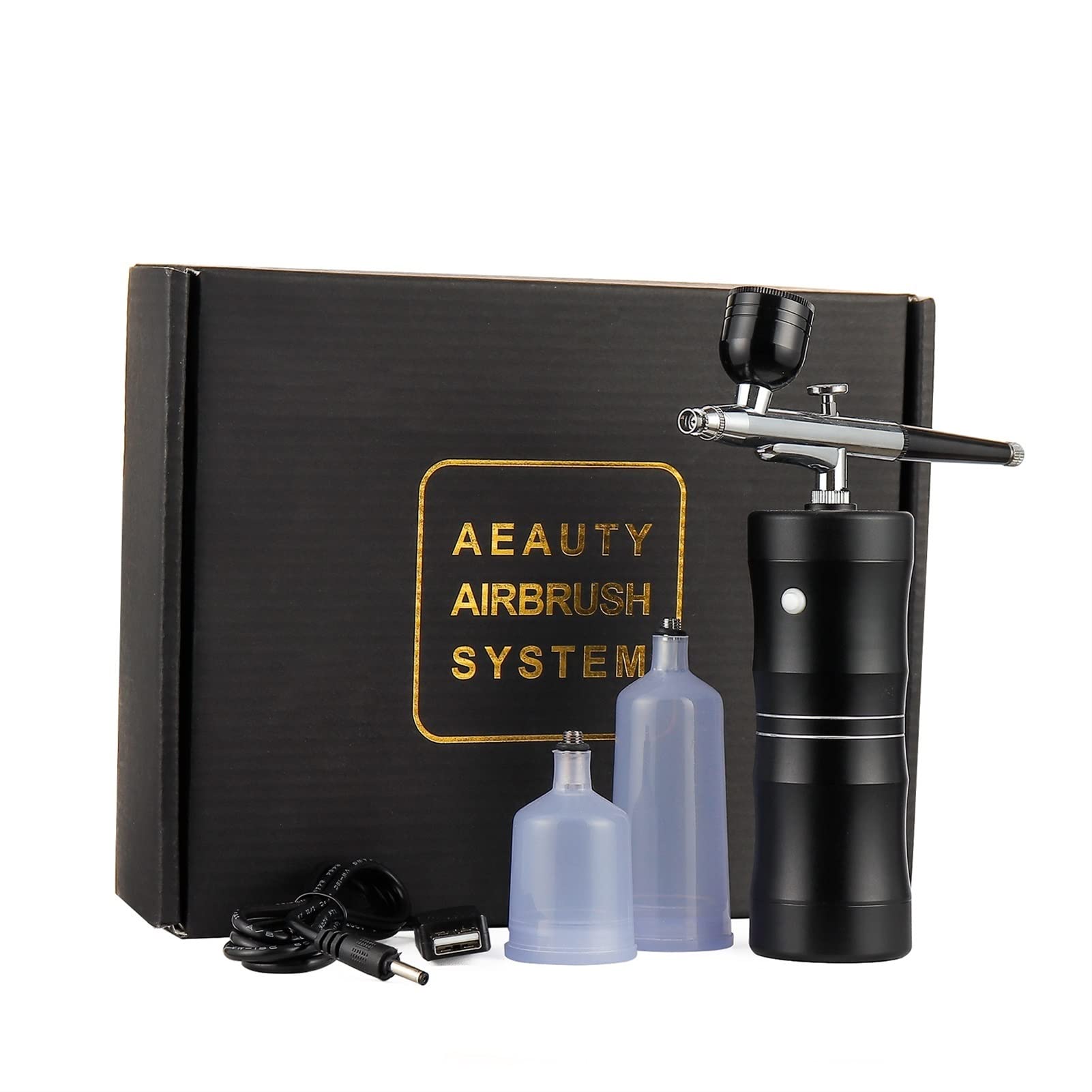 Top 0.3mm Mini Zestaw sprężarki powietrza pędzel pędzel pędzel pędzel Airbrush do paznokci sztuki tatuaż rzemiosło ciasto nano mgła mgła opryskiwacza