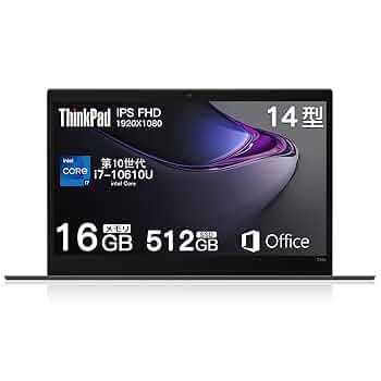 Office2024・極美品 16GB レノボ T14s 第10世代 ノートPC 16GB・第10世代 極美品 レノボ T14s Office2024 ノートPC - メルカリ
