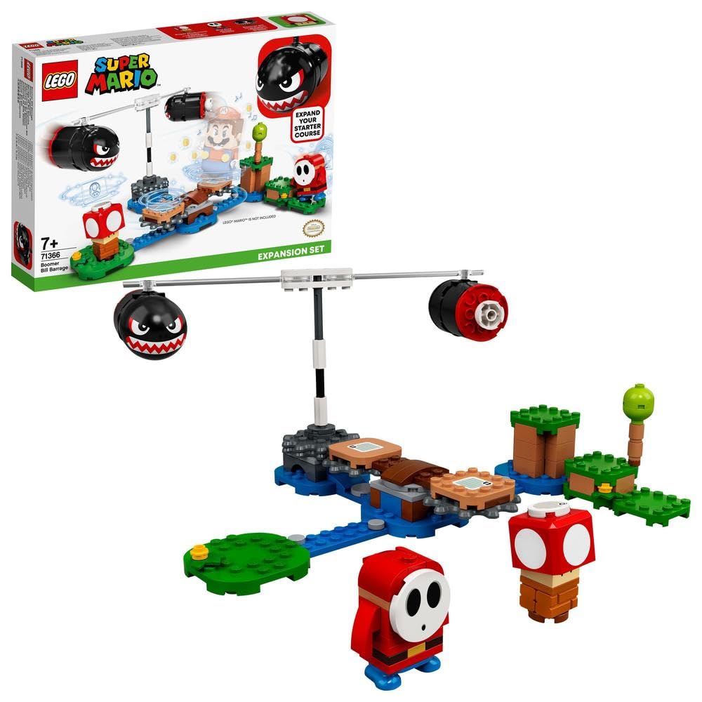 Super Mario Boomer Bill Barrage Expansion Set 71366 Building Kit (132 Pieces)