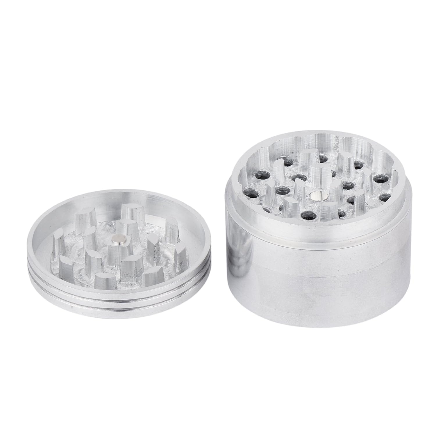 Multicolor Crusher Classic Metallic Herb Crusher, Grinder Medium with Filter (Herb Grinder/Herb Crusher 42 mm)-image-38