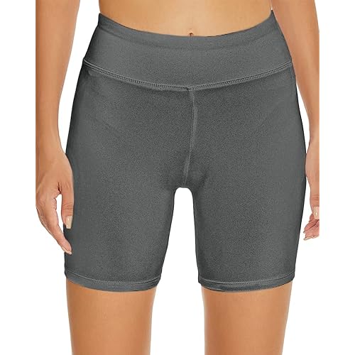 Aurgelmir Women's Workout Shorts High Waist Booty Gym Yoga Pants Butt Lifting Sports Leggings Basic Biker Shorts