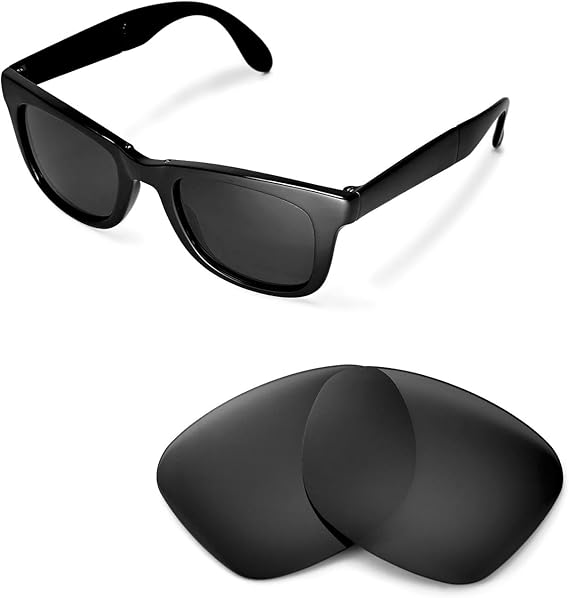 Walleva Replacement Lenses For Ray Ban Wayfarer Rb4105 50mm Sunglasses Multiple Options Black Polarized Amazon Ca Everything Else