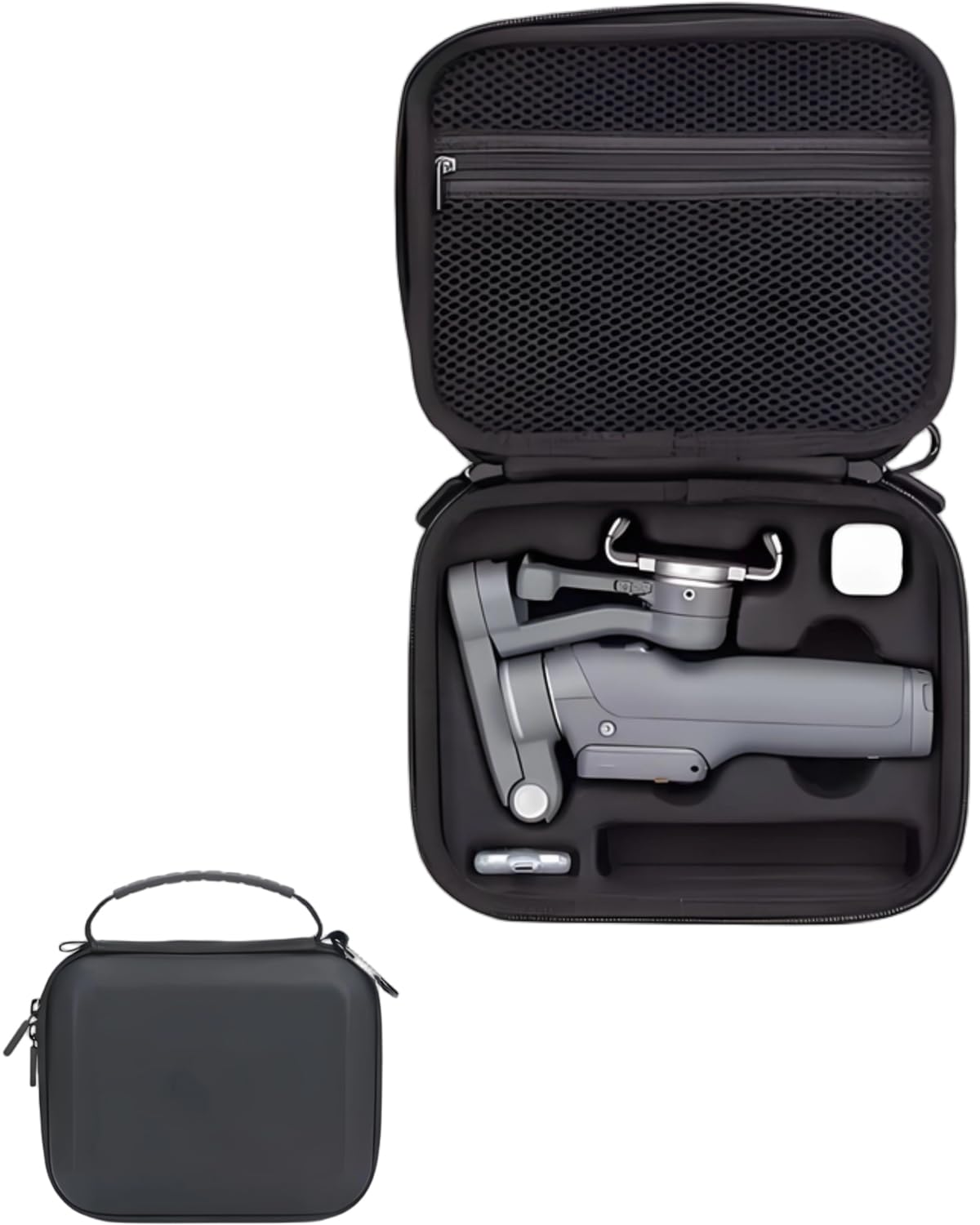 Custodia da trasporto compatibile con DJI Osmo Mobile 8P, borsa a tracolla da viaggio per accessori Osmo Mobile 8P Gimbal, Nero , Custodia resistente e portatile