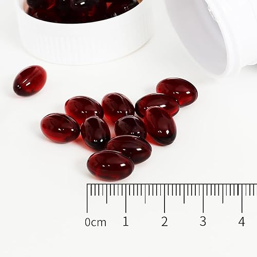 Miniatura 9 de Premium Astaxanthin Supplements 12mg， Softgels 120 Servings, Supports Immune, Skin, Eye & Joint Health-Non-GMO, Gluten-Free, Microalgae Extract