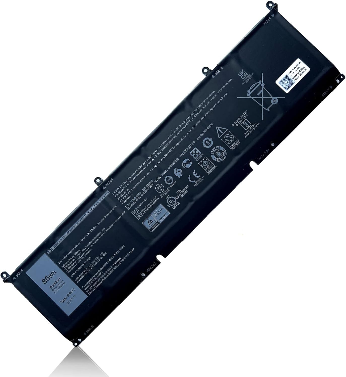 WISTAR 69KF2 Laptop Battery for Dell XPS 15 9500 9510 9520 Precision 5550 5560 5570 Alienware M15 R3 R4 M17 R3 R4 Series 8FCTC 08FCTC 70N2F 070N2F (B0CTZZLWJS) Amazon Price History, Amazon Price Tracker