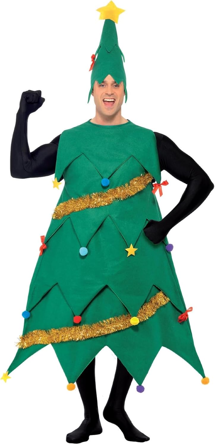 Smiffy's Men's Deluxe Christmas Tree Costume