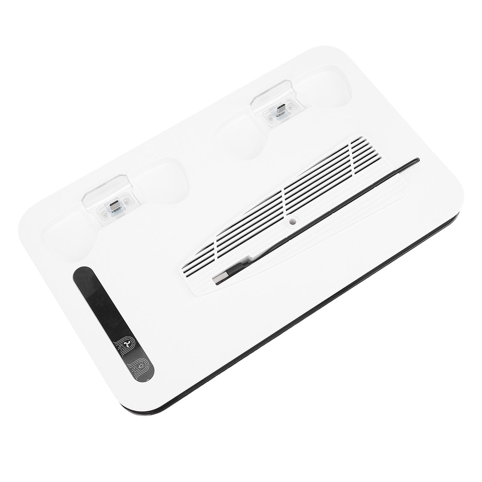 Soporte de Refrigeración para Consola de Juegos Vertical, Cargador de Controlador Eficiente con Ventilador Ajustable, Luz RGB para Jugadores