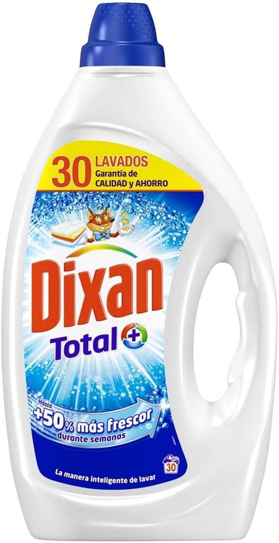 Dixan Gel Total Detergent for Clothes – 30 Dose