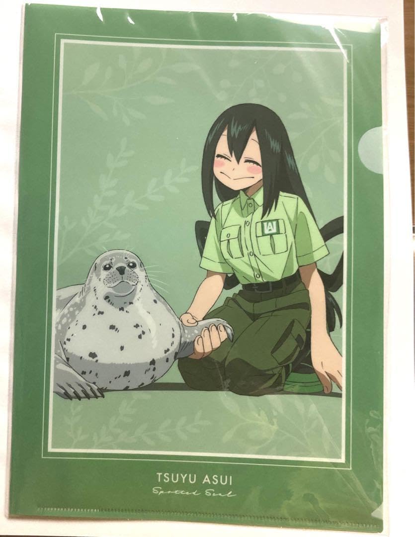 Amazon.co.jp: 東武動物公園 ヒロアカ クリアファイル 梅雨ちゃん