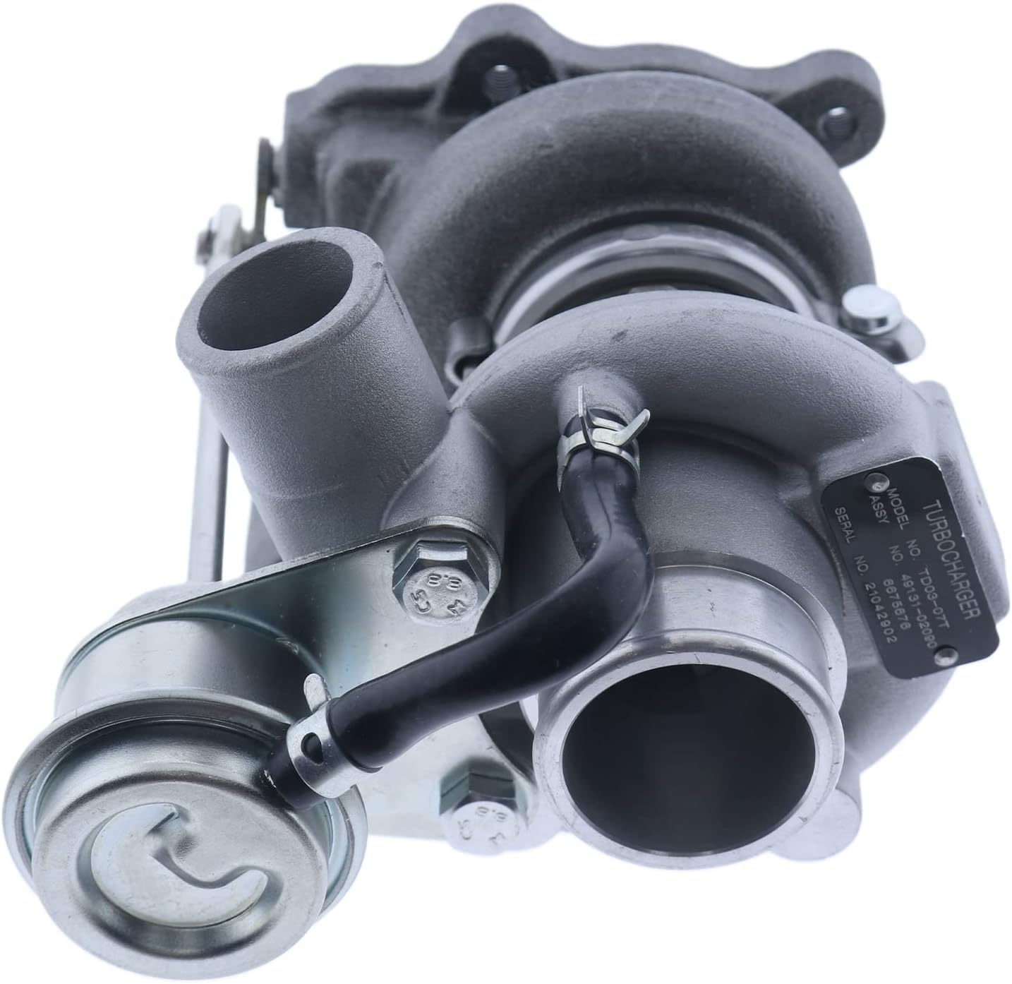 Turbo TD03-07G Turbocharger 1E198-17013 1J403-17013 49131-02090 Compatible for Kubota Engine V2403 V2403-M V2003-T