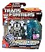 Hasbro Year 2010 Transformers Power Core Combiners Series 4-1/2 Inch Tall Robot Action Figure Set - Decepticon ICEPICK (Vehicle Mode: Half-Track) with Mini-Con CHAINCLAW by Hasbro