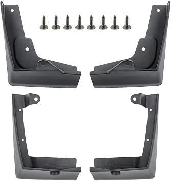 Set of 4 Front and Rear Driver & Passenger Side Mud Flaps Splash Guards Mudguards Mudflaps Fit for Nissan Maxima Sedan 4-Door 3.5L 2016-2020