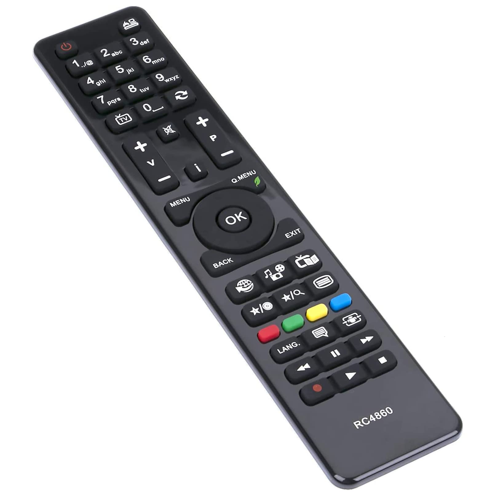 VINABTY RC4860 Replacement Remote Control fit for Hitachi TV 19HXD05U 19HXD05UA 22HXC06 22HXJ06U 22HXJ06UA 32HXC01 32HXC01U 32HXC01UA 32HXC01UB 32HXC41 32HXT16U 32HXT16UA 40HXC46 40HXT16U - Image 2