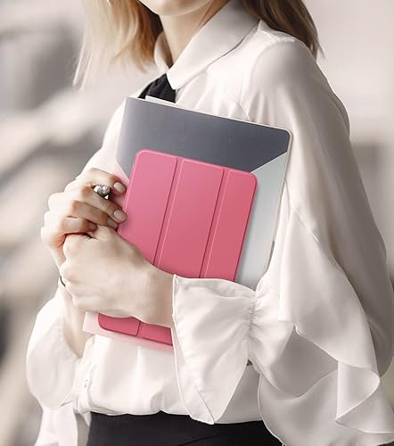 Miniatura 9 de MoKo Funda para tablet H D de 8 pulgadas (12 generación10 generación, versión 202420222020), funda de piel sintética con soporte triple y carcasa