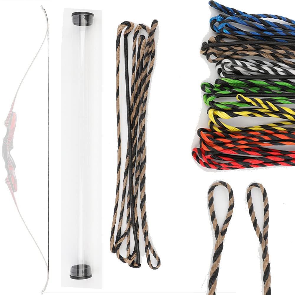 wolfman Flemish Twist Archery Recurve Bowstring 40-67 Inches 14 Strand Dyneema Replacement Bow String for Traditional Bow Recurve Bow Hunting Bow Long Bow โ image 1