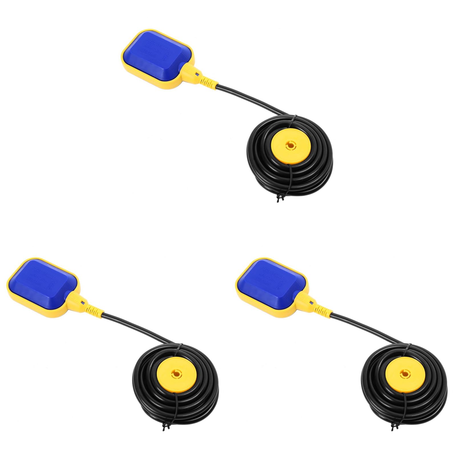 Pompe à flotteur de cale universelle 750W et interrupteur automatique pour cuve de récupération