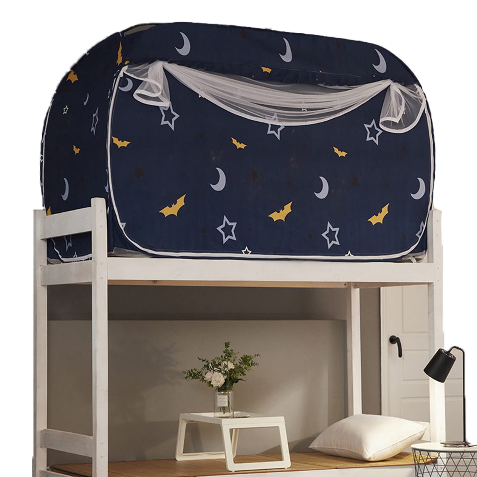 Amazon.co.jp: 二段ベッド 蚊帳（かや) テント式 ワンタッチ