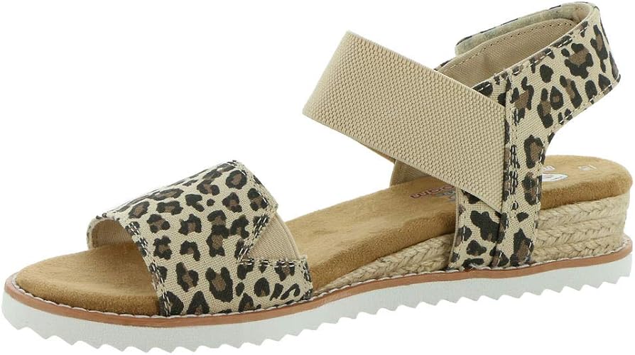 skechers leopard bobs