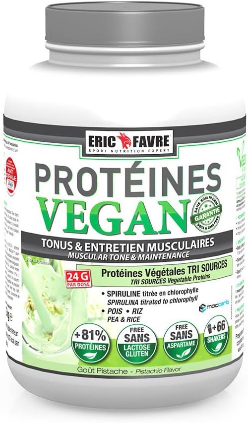 Eric Favre Vegan Proteins 2kg - Pistachio