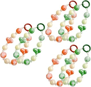 Adorainbow 6 Peças Pulseira De Telefone Celular Cordão Verde Cordão Vermelho Capa De Telefone Cordão Para Câmera Cordão De Corrente De Telefone Pulseira De Telefone Pulseira Charme Enfeite